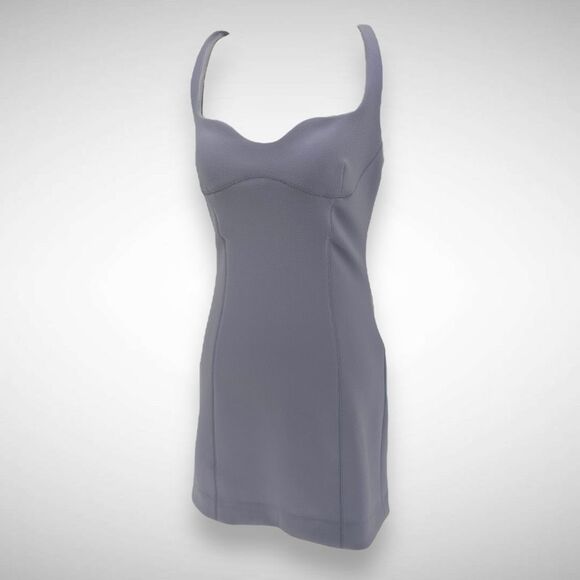 Bec + Bridge Zoey Purple Lilac Sweetheart Bodycon Mini Dress Size US 8‎ AU 12 - Picture 3 of 10